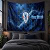 Personalized Tapestry Wall Hanging Chelsea FC Pattern Art Background Cloth