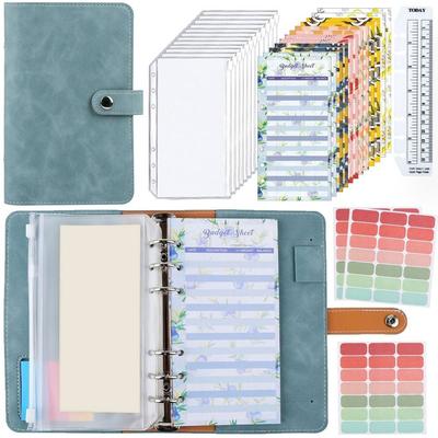 PU A6 Soft Budget Binder Planner Colorful Money Saving Envelope  Financial Management