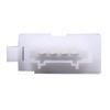 HVAC Blower Motor Resistor Unit 1KD959263 1J0819022A with ABS Housing and Metal Build for Golf MK4 B5 Fan Speed Control Replacement in Vehicle Repair