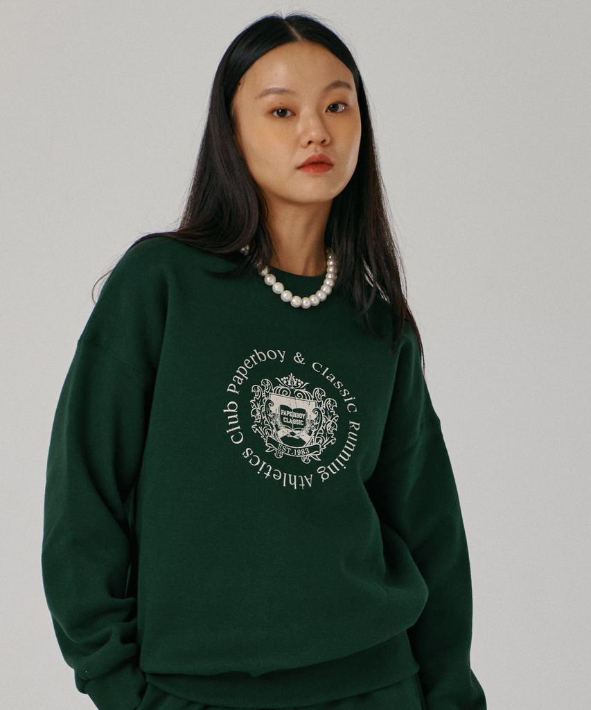 PAPERBOY County Sweatshirt-Green