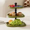 2/3 Layers Dessert Display Stand Flower Shape Cupcake Serving Stand Tiered Serving Trays  Wedding