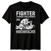 Fighter Mixed Martial Arts Technique Over Strength 2018 Mens T-Shirt