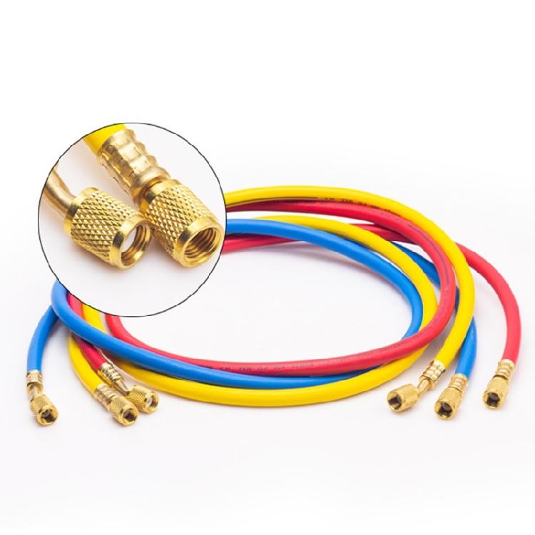 Air Condition Gauge Coolant Manifold Gauge Manometer Conditioning Gauge Tool for R134a R22 R404 R407 R410