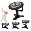 Cat Bowl Stand with Bowl Height Adjustable Pe Food Stand Tilted Elevated Dog Drink Water Bowl Nonslip Oblique Neck Protection