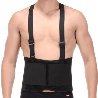 Working Lumbar Lower Back Brace Support Belt with Adjustable Straps