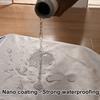 Yousheng Waterproof Toilet Cover Stain-Proof Fabric Easy to Clean Breathable Anti-Mildew Toilet Lid Cover for Home Bathroom Hotel Dormitory