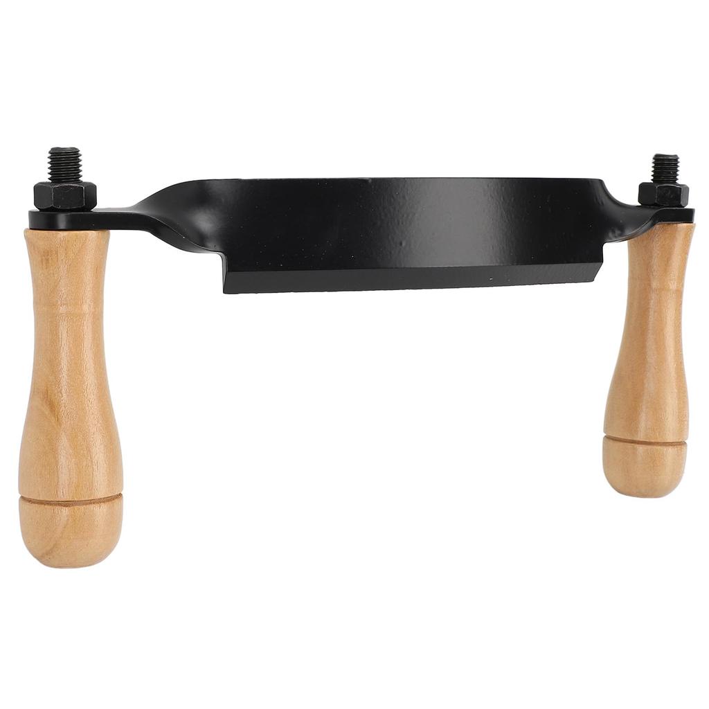 Bark Stripping Hand Tree Bark Draw Shave Fast and Comfortable Ergonomic Easy Sharp Iron Woodworking Tool, Scraper, Tool, Efficient, Grip, Design,