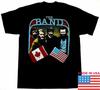 Levon Helm The Band 1983 Maglietta Tour Mondiale Classica Nera Unisex 1lato