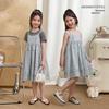 Girls' Sweet Floral Spaghetti Strap Holiday Dress