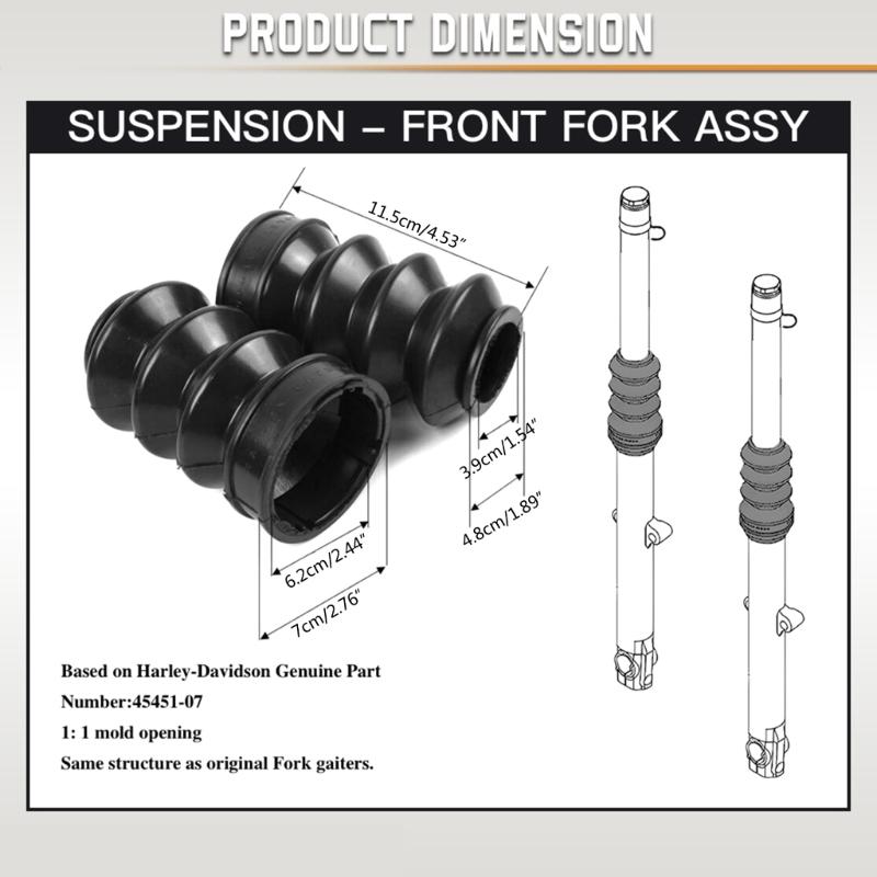 39mm Motorcycle Shock Absorbers Motorcycle Accessories for Men Gifts Motorcycle Front Fork Sleeve Protector