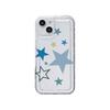Tide brand blue star is suitable for iPhone17 airbag mobile phone case 16Pro niche x Apple 14 all-inclusive 15/13