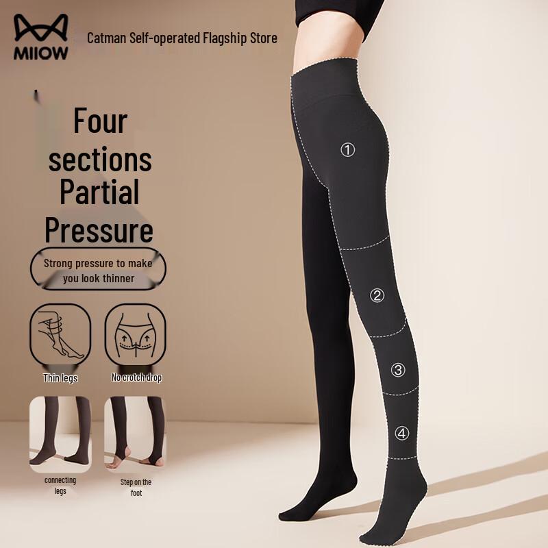 

Женские термокомпрессионные утягивающие колготки Maoren One Size (300g, for -5~0℃)