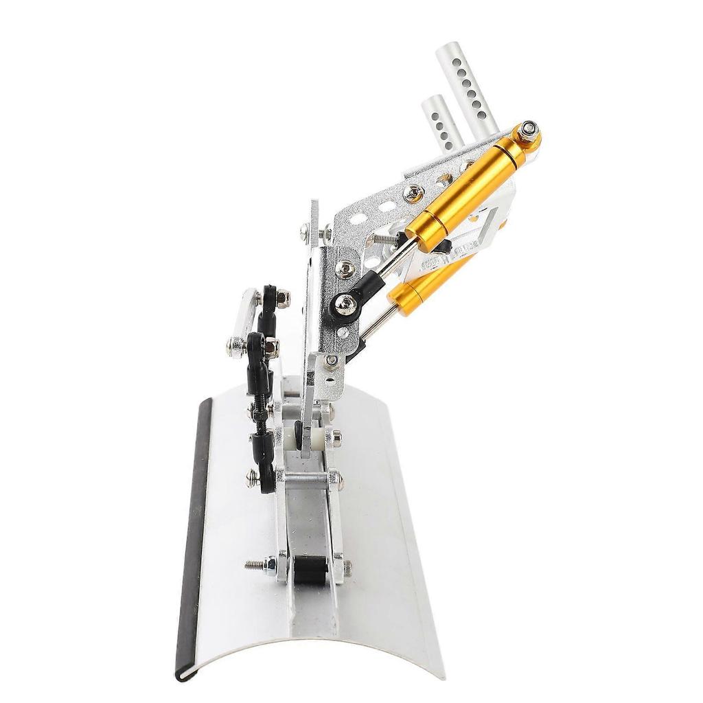 RC Aluminum Snow Plow Portable Lightweight 1/10 RC Crawler Metal Snow Shovel for SCX10 TRX4