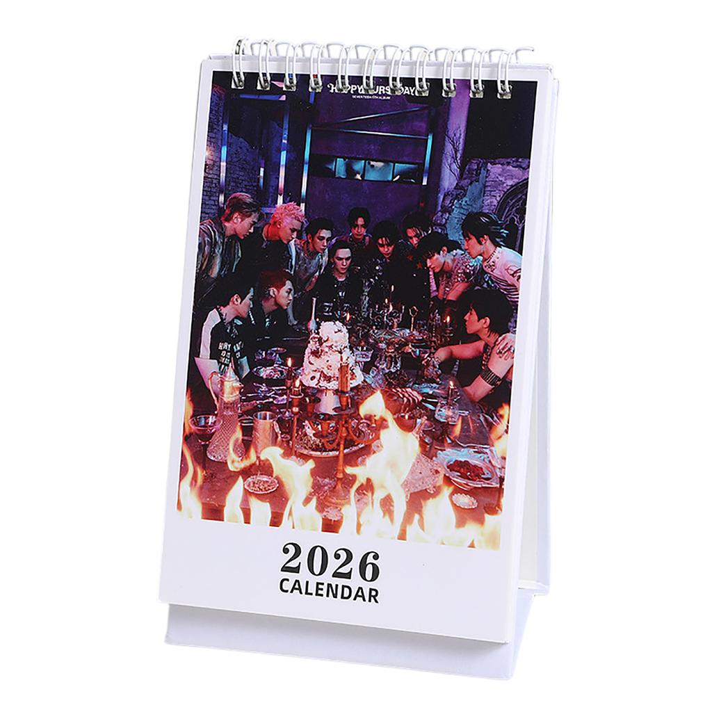 Creative Desktop Calendar Planner Standing Calendar Wall Decor Study Schedule Organizer