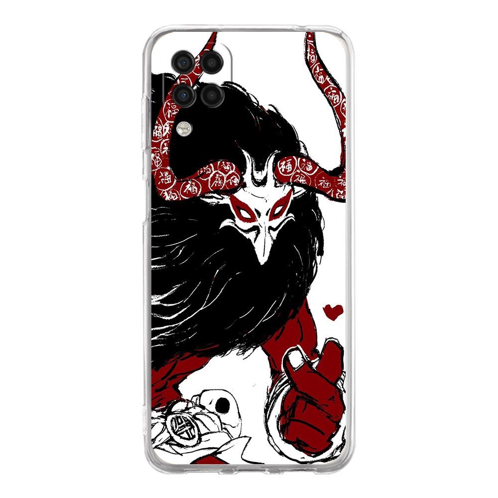 

Genshin impact черно-белый чехол для телефона для Samsung A51 A71 A21S A12 A11 A31 A41 A01 A03S A13 A33 A73 A53 A52 A32 5G A23 Чехол Samsung A73 5G