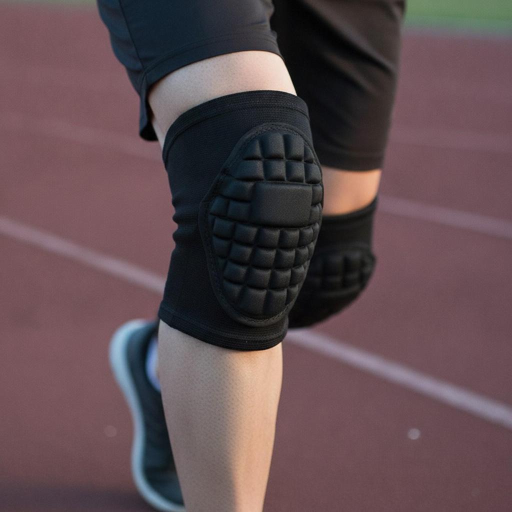 Knee Pads with EVA Foam Stretchable Gear Long-Lasting for Athletes