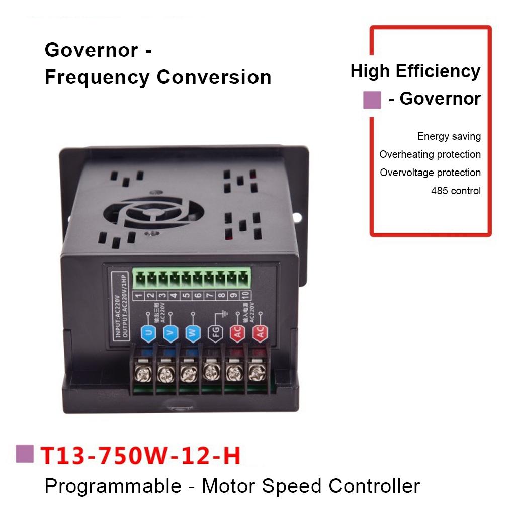 1-in-3-out Motor Inverter Digital AC220V Driver Converter Electrical 400W