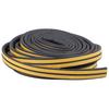 2 Roller 13m D Shape Rubber Weather Stripping Door Seal Strip Door Weatherstripping Soundproofing