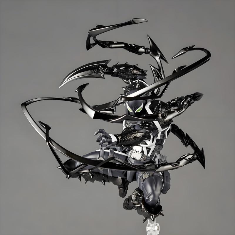 Figura de Acción de Venom 17cm PVC ABS Pintada Modelo Coleccionable Regalo para Niños Adultos