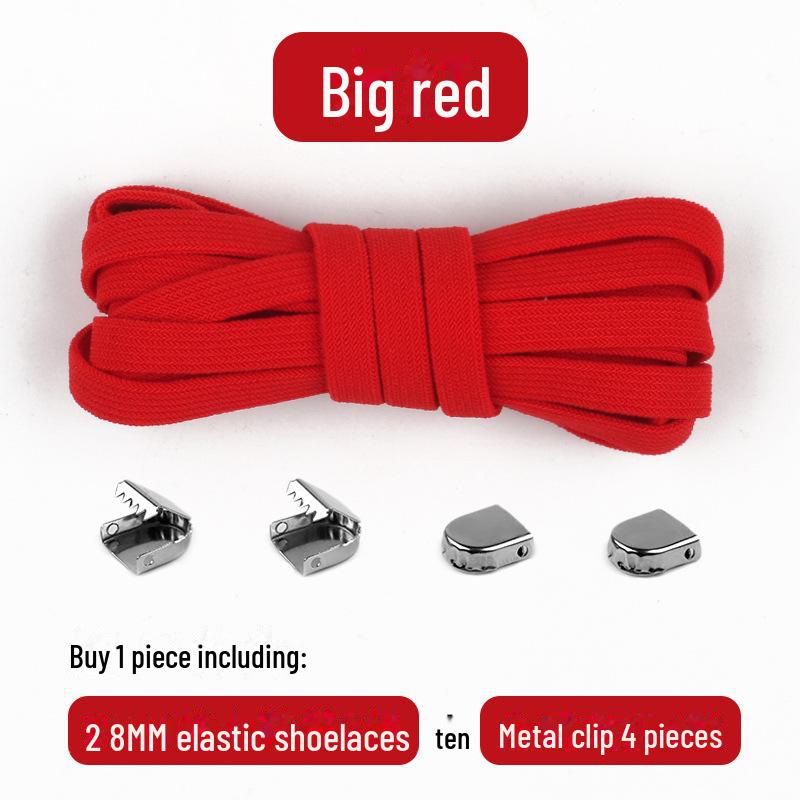 Czarno-białe elastyczne sznurowadła bez wiązania dla dorosłych i dzieci – idealne do butów sportowych