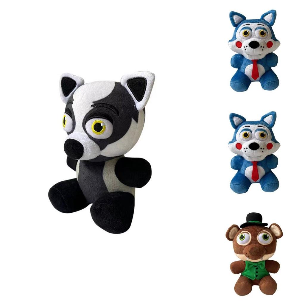 New Fnaf Spring Trap Series Midnight Bear Plush Toy Figure