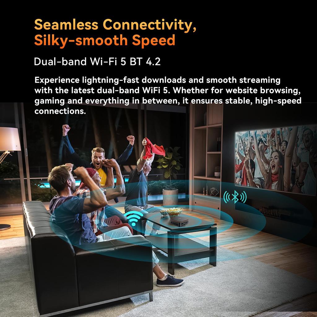 Blackview Mini PC 16 GB RAM DDR4 512 GB pamięci SSD Wyjście 4K HDMI MP20 3300U AMD Ryzen 3 Windows 11 Pro