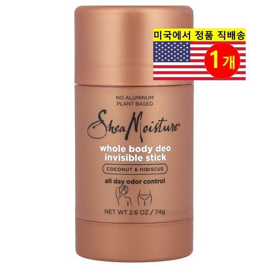 

SheaMoisture Whole Body Deo Невидимый дезодорант-карандаш Кокос и Гибискус, 1 шт.