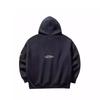Anta Basketball Series Letter Zipper Hooded Comfortable Breathable Versatile Loose Sweatshirt Men Tops Basic-Black 152511709-3