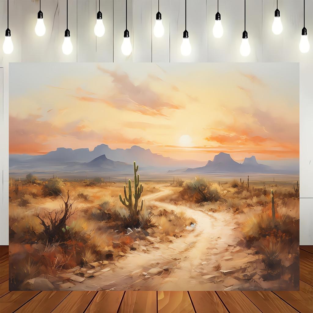 Desert Backdrop Wedding interior shooting Stage show Theatre Backdrop Party supplies Decoration Birthday supplies decoration
