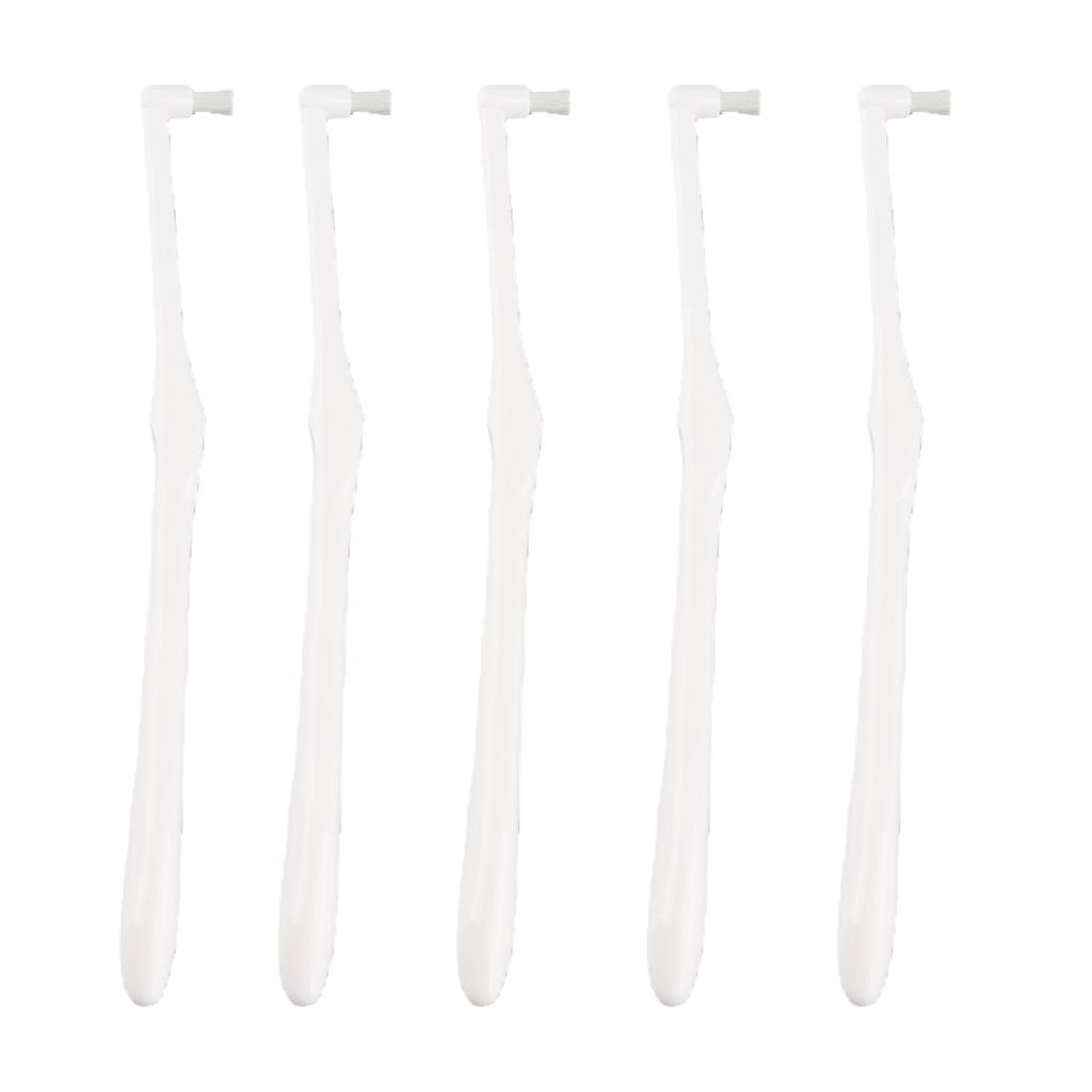 5PCS Tuft Toothbrush Soft Remove Stubborn Stains Interdental Tooth Brush for Orthodontic Patient