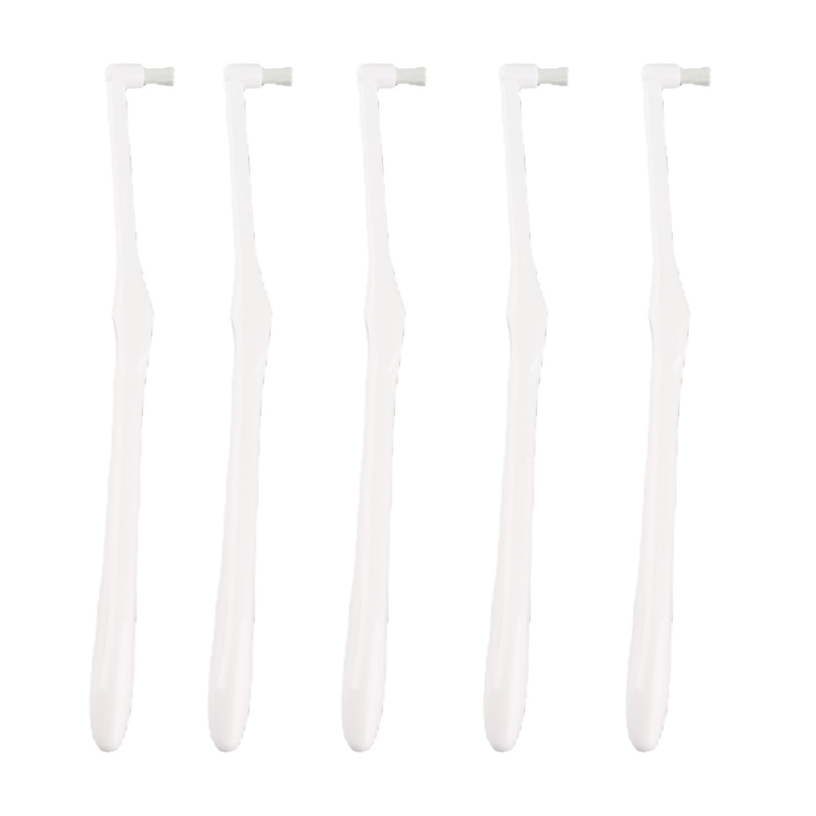 

5PCS Tuft Toothbrush Soft Remove Stubborn Stains Interdental Tooth Brush for Orthodontic Patient