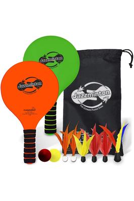 A Huge Hit Across the Jazzminton Deluxe Badminton Set Set of and Suitable for Nighttime Also Suitable for Table Tennis and Includes and Perfect for