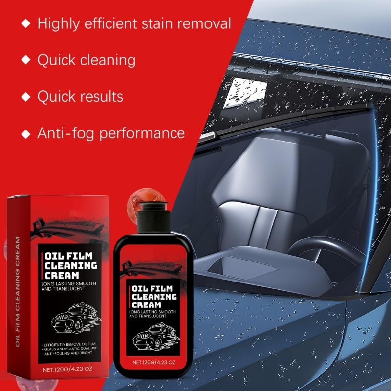 Window Restorer Cleaner Oil Film Remover Cleaning Tool for Rainy Days Enhanced Nighttime Visibility Spotless Windscreen