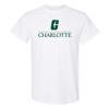 UNC Charlotte Forty-Niners Institutionelles Logo T-Shirt - Weiß