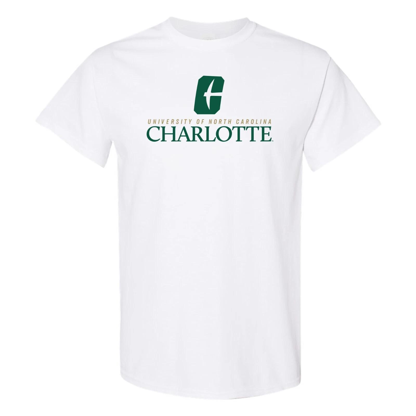 UNC Charlotte Forty-Niners Institutional Logo T-Shirt - White 3XL