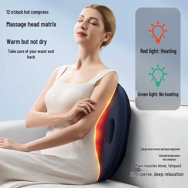 CHIGO Deluxe Infrared Heating Waist & Back Massager