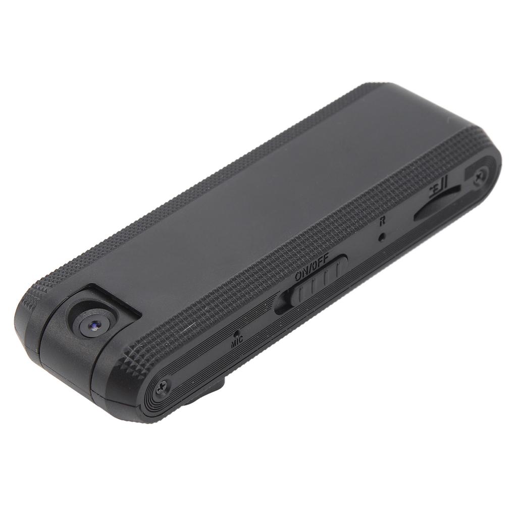 Body Camera HD 1080P Portable Mini Wearable 180 degrees Rotatable Body Mounted Video Recorder 30FPS