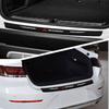 Carbon Fiber Car Rear Bumper Trunk Guard Protected Sticker For Mitsubishi Lancer Ralliart 10 3 9 EX Outlander 3 ASX L200 Accessories