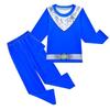 Kids 3 Zombie Cosplay Costume Jumpsuit Bag Halloween Outfits Carnival Party Suit