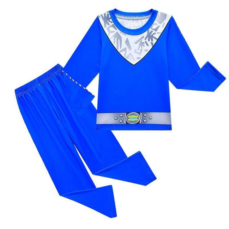 Kids 3 Zombie Cosplay Costume Jumpsuit Bag Halloween Outfits Carnival Party Suit