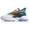 New LiNing Transcend Anti Slip Wear Resistant Low Top Running Shoes Men's White Blue AGLQ029-3