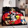 1pc Looney Tunes Characters Flannel Throw Blanket Lightweight Soft Warm All Season Blanket for Sofa, Bed, Travel,L1029029
