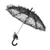 Wedding Lace Umbrella Black Color Lace Umbrella Parasol for Lady Women Party Decor Dancing Photography Prop Lace Sun Umbrella