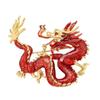 Dragon Brooch Animal Lapel Pin Fashion Jewelry Alloy Carving Artistic Style Suitable for