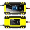12V/24V Multi-Vehicle Lead Acid Battery Charger for Golf Carts, Trucks, Bikes, Cars