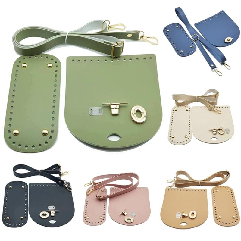 Verstelbare Riem PU Leer Tas Bodem Knutselbenodigdheden Voor Handgeweven Schoudertas DIY Crossbody Schoudertas Naaien