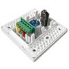 86 Type Modular Panel with Customizable Module Wall Plate Suitable for Multimedia Interfaces ABS Texture Embedded Frame