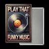 Retro Musik Schallplatte Metall Poster Wanddeko für Wohnzimmer