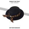 New Summer Women's Outdoor Sun Protection Beach Hat Fisherman Hat Big Brim Hat Beach Hat Leopard Print Hat Sun Hat