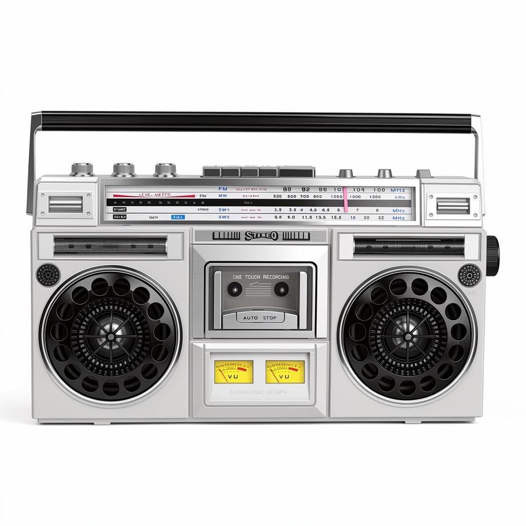 Retro Cassette Player & FM Bluetooth Speaker - Nostalgic Stereo Recorder for Outdoors